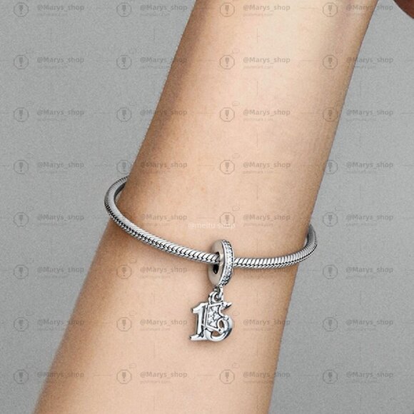 Pandora 15th Birthday Dangle Charm - Picture 2 of 2